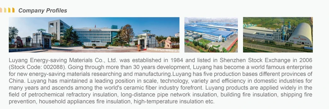 Luyangwool Thermal Insulation Ceramic Fiber Blanket for High Temperature Insulating Material